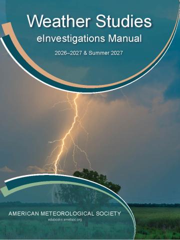Cover of Weather Studies manual 2026-27
